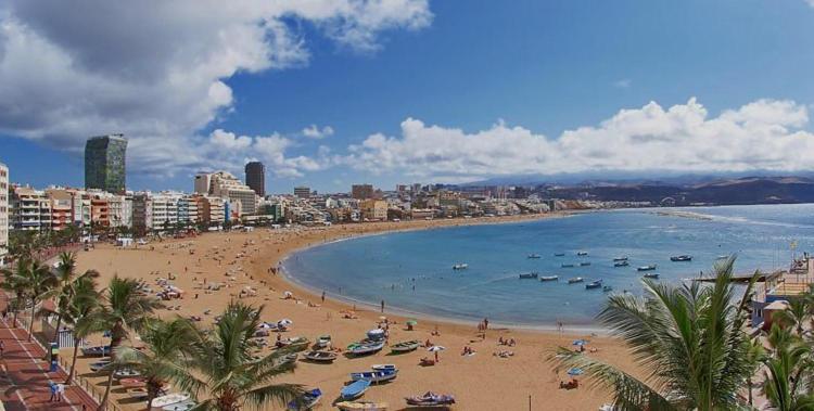 Atico Luxury Vista Mar Las Canteras Las Palmas de Gran Canaria Eksteriør bilde