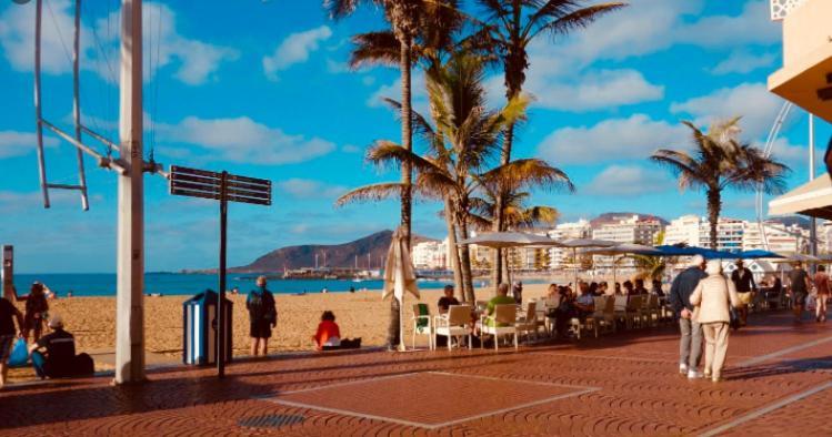 Atico Luxury Vista Mar Las Canteras Las Palmas de Gran Canaria Eksteriør bilde